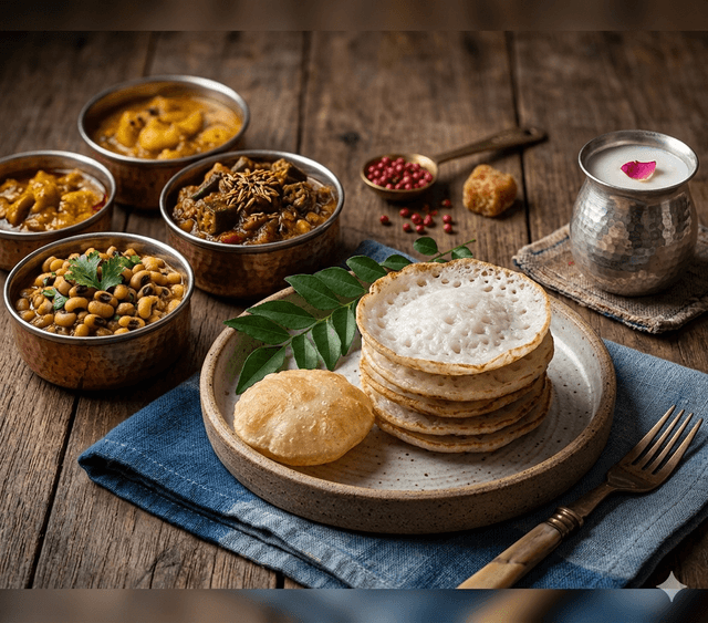 South Inida Plantain Leaf Meals