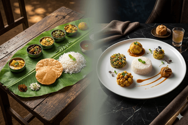 Planatian Leaf to Plated Michelin Star Meals