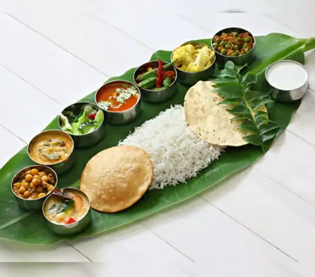 South Inida Plantain Leaf Meals